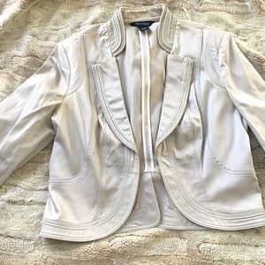 Silver bolero style jacket